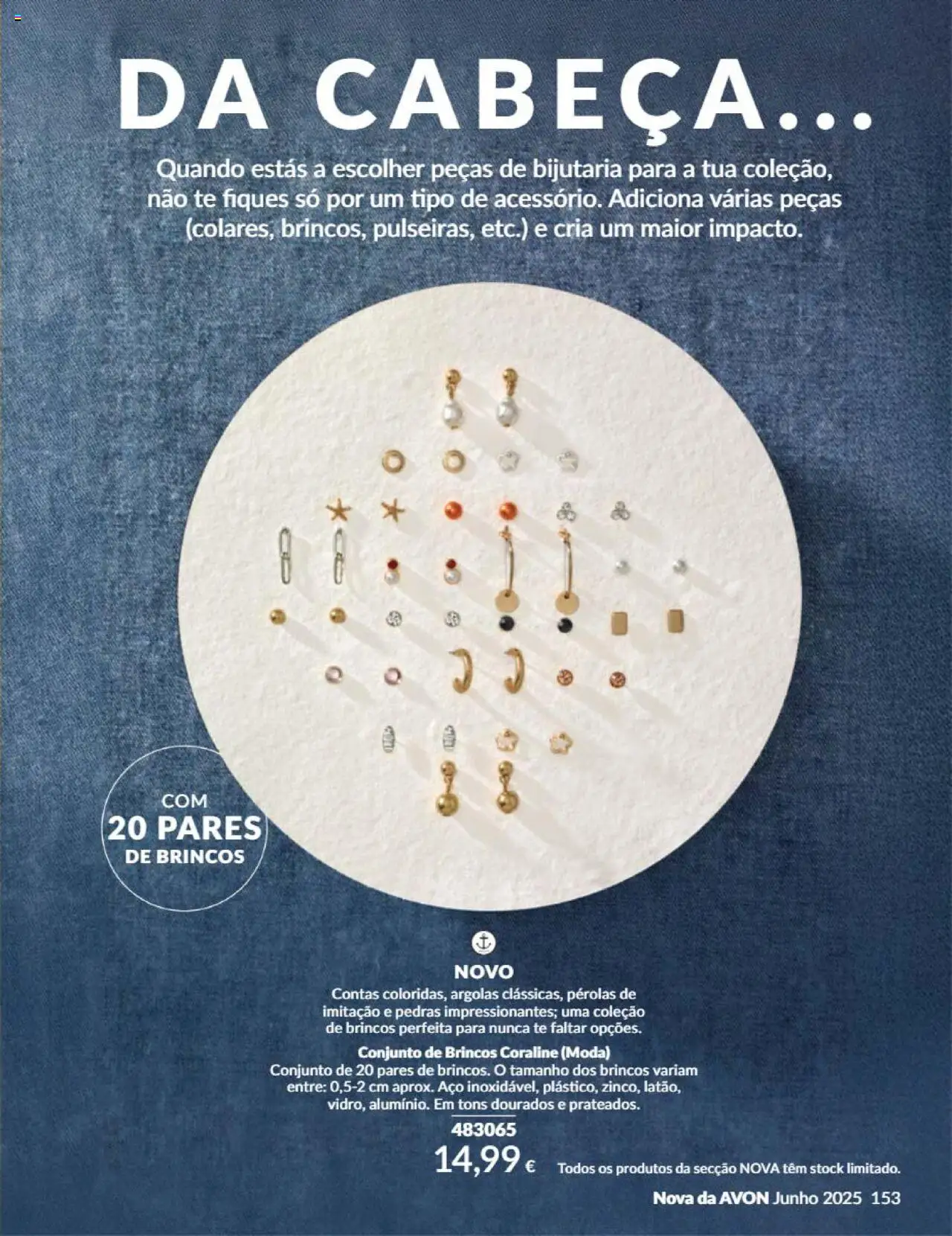 Catálogo Avon Campanha 6 │ válido de 01.06.2025 | Página: 153 | Produtos: Brincos