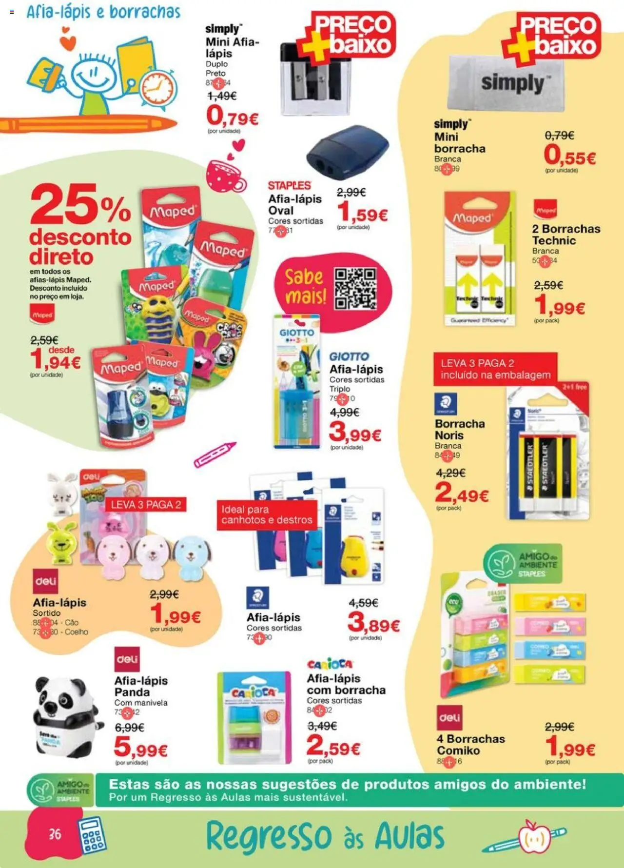 Staples - Folheto Regresso às Aulas 2025 │ válido de 18.08.2025 | Página: 36 | Produtos: Coelho