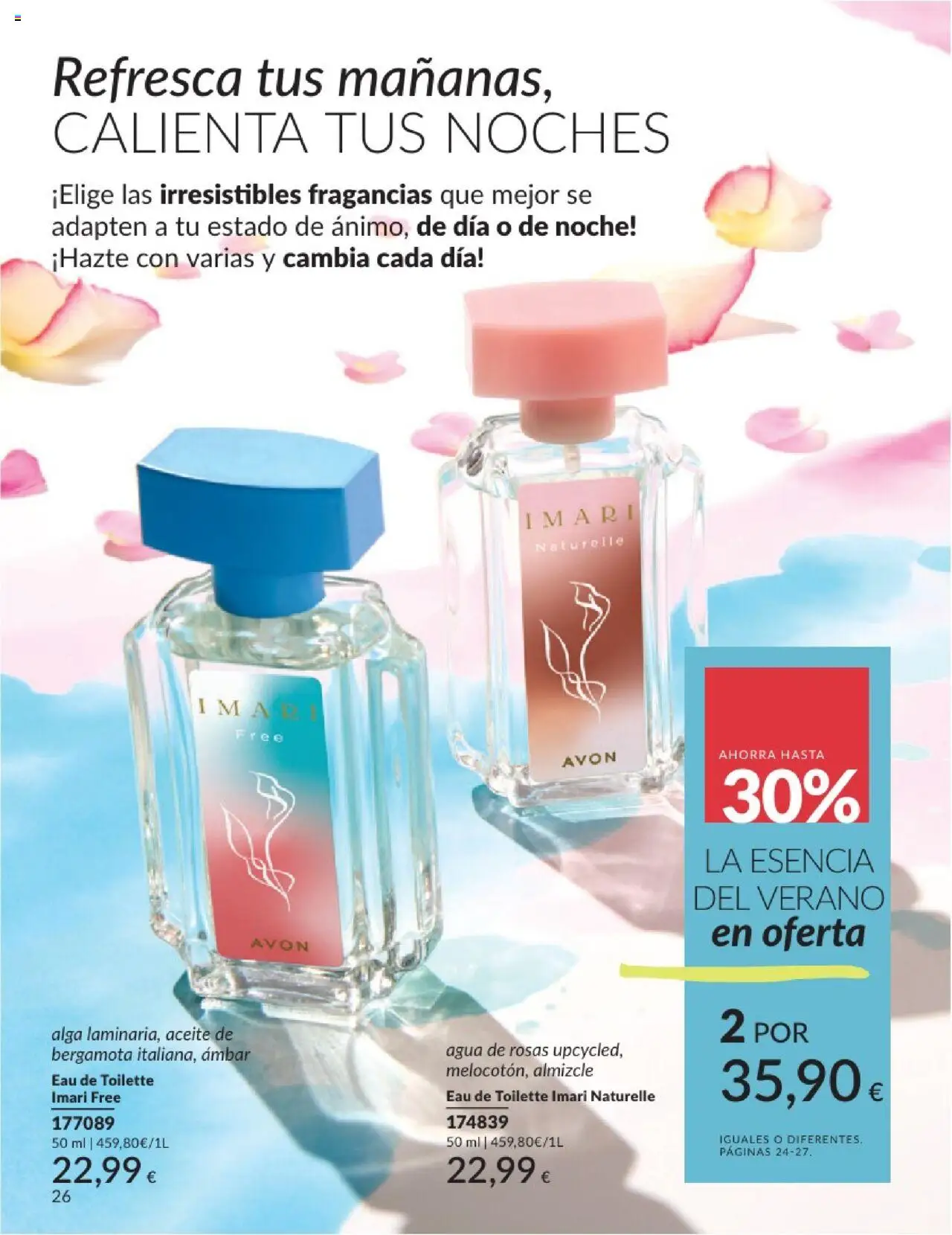 Catálogo AVON campaña 6 │ válido desde el 01.06.2025 | Página: 26 | Productos: Perfume, Eau de toilette, Aceite