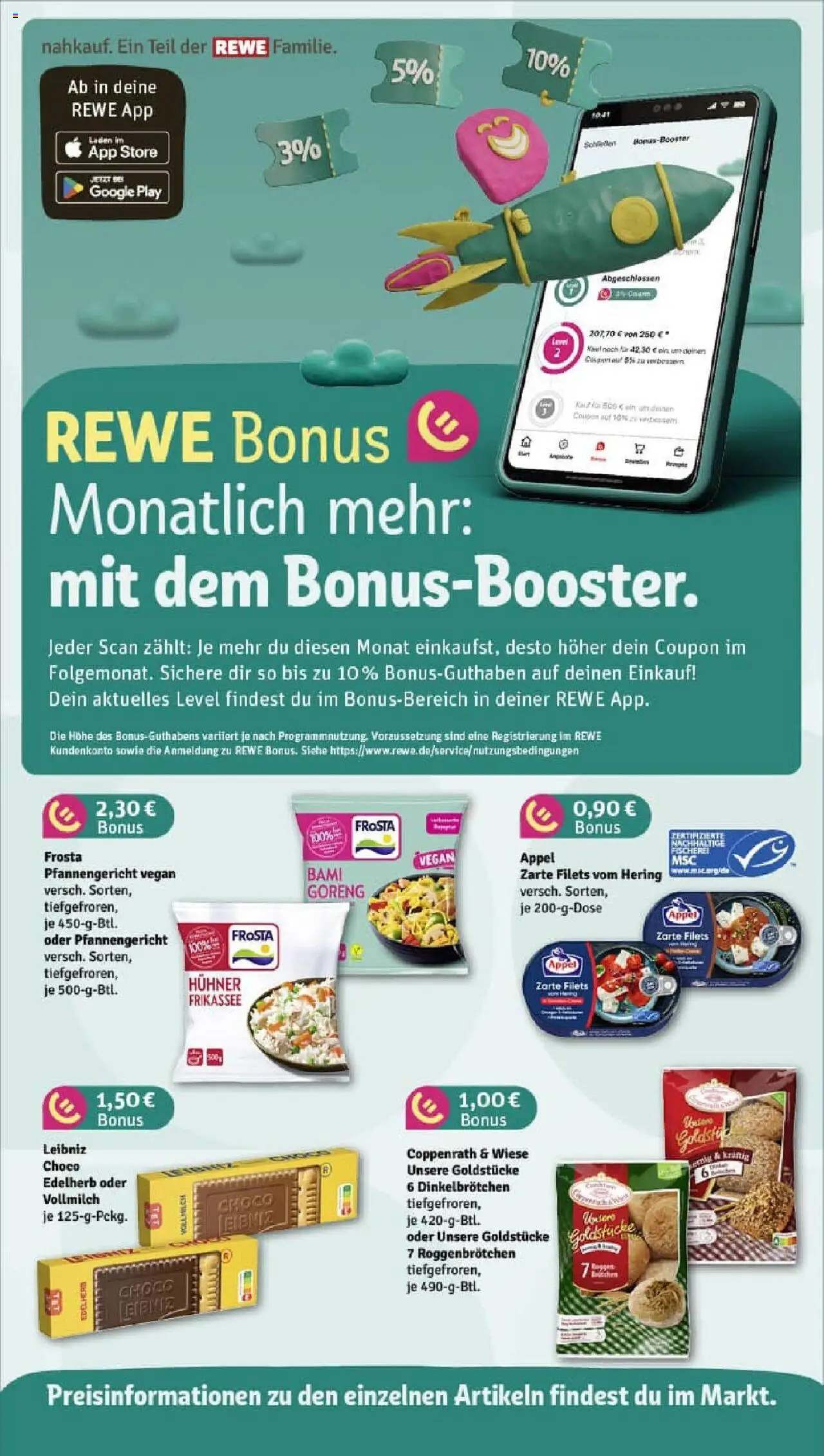 Rewe prospekt Arnbruck	 - gültig ab dem 29.06.2025 | Seite: 4 | Produkte: Frosta
