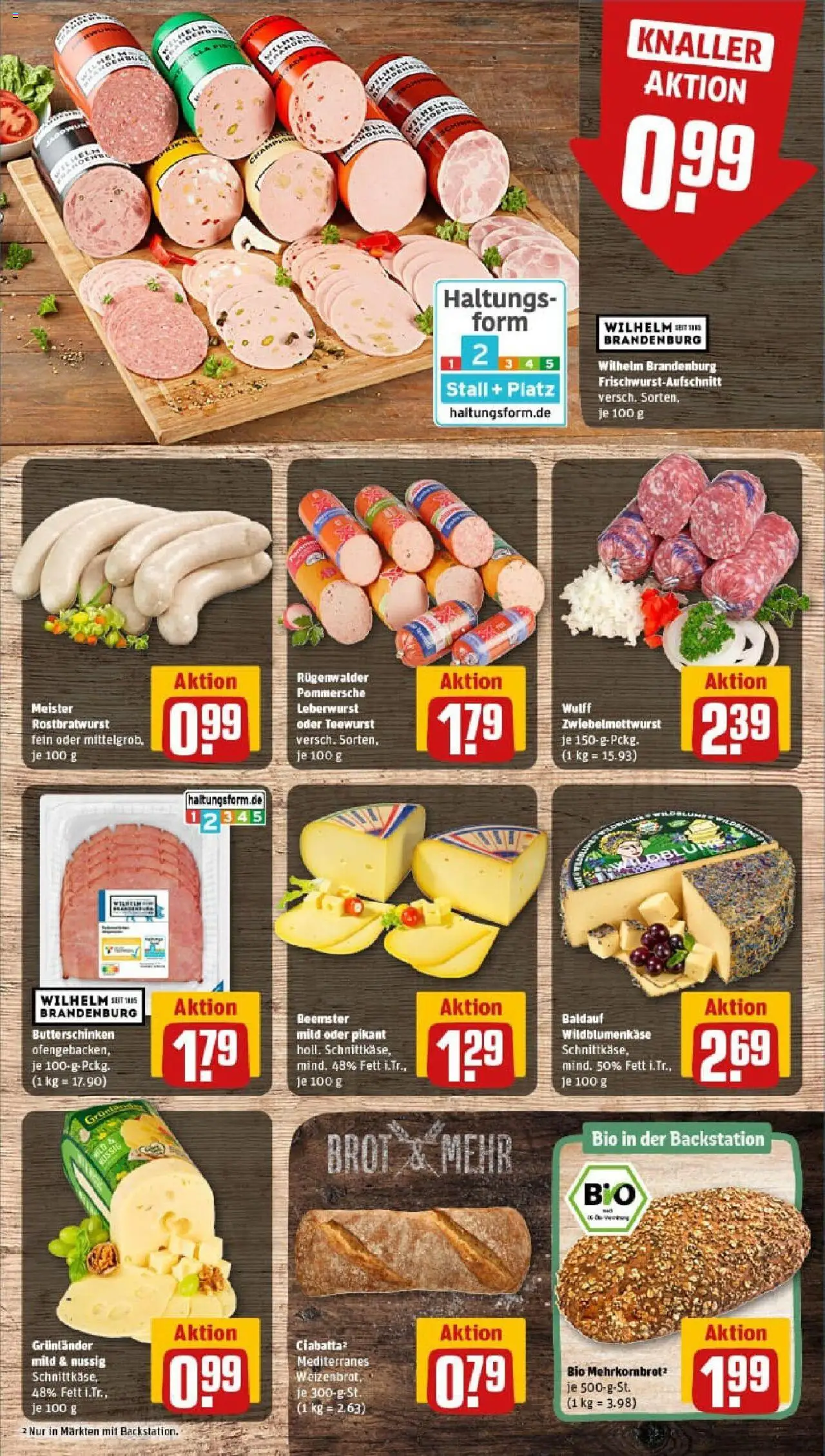 Rewe prospekt Kassel / Waldau	 - gültig ab dem 06.07.2025 | Seite: 9 | Produkte: Grunlander, Brot