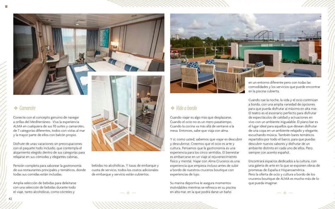 Viajes El Corte Inglés Cruceros de lujo │ válido desde el 01.01.2025 | Página: 43 | Productos: Cocina, Baño