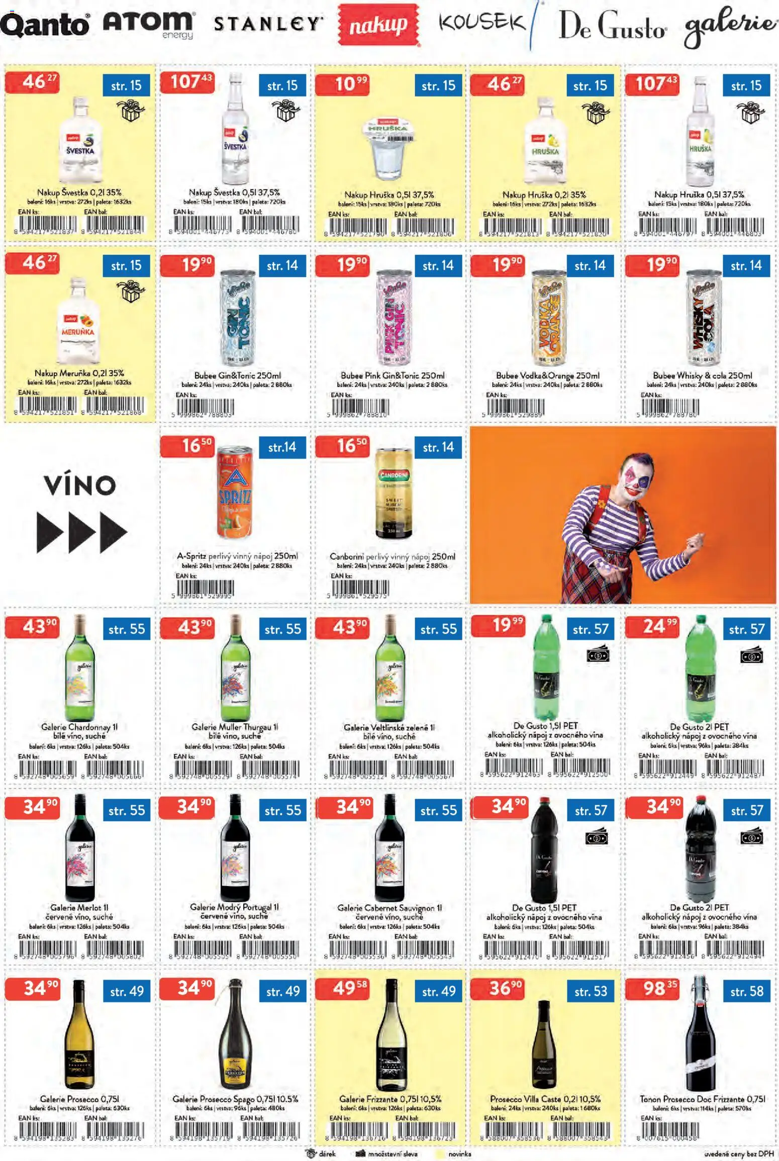 Astur & Qanto leták - Velkoobchod 12/2025 od 01.12.2025 | Strana: 5 | Produkty: Víno, Frizzante, Spritz, Cabernet Sauvignon