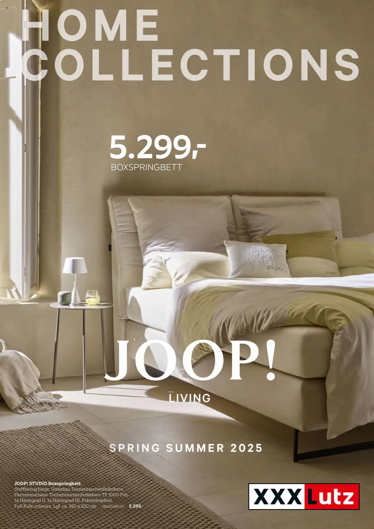 XXXL Lutz Home Collections - gültig ab dem 18.08.2025 | Seite: 1 | Produkte: Boxspringbett