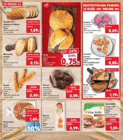 Njemačka zemlja, pecivo, 65 g - Pregled kataloga iz trgovine Kaufland, vrijedi od 04.02.2026 | Stranica: 18
