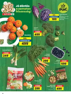 Spar Akciós újság - amely érvényes a következő dátumtól: 02.01.2026 | Oldal: 4