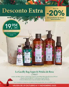 Pré-visualização Yves Rocher - Desconto extra natal válido de 29.10.2025 | Página: 5 | Produtos: Bolsa, Sabonete líquido, Sabonete, Leite
