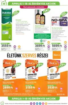 Alma Gyógyszertárak akciós újság - amely érvényes a következő dátumtól: 01.04.2026 | Oldal: 12