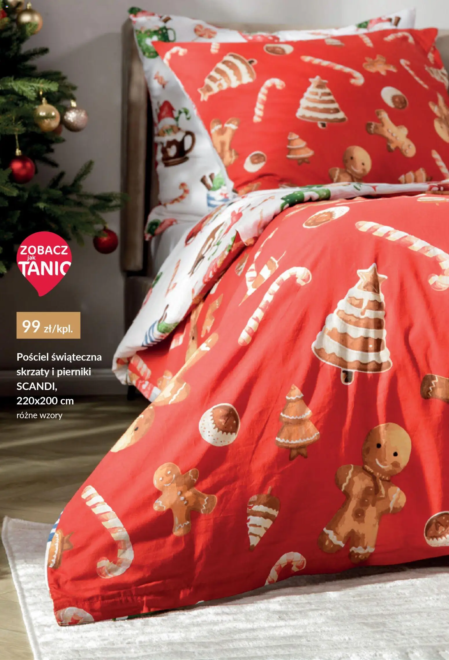 Salony Agata Gazetka - Katalog świąteczny od 05.12.2025 | Strona: 10 | Produkty: Pościel, Pierniki