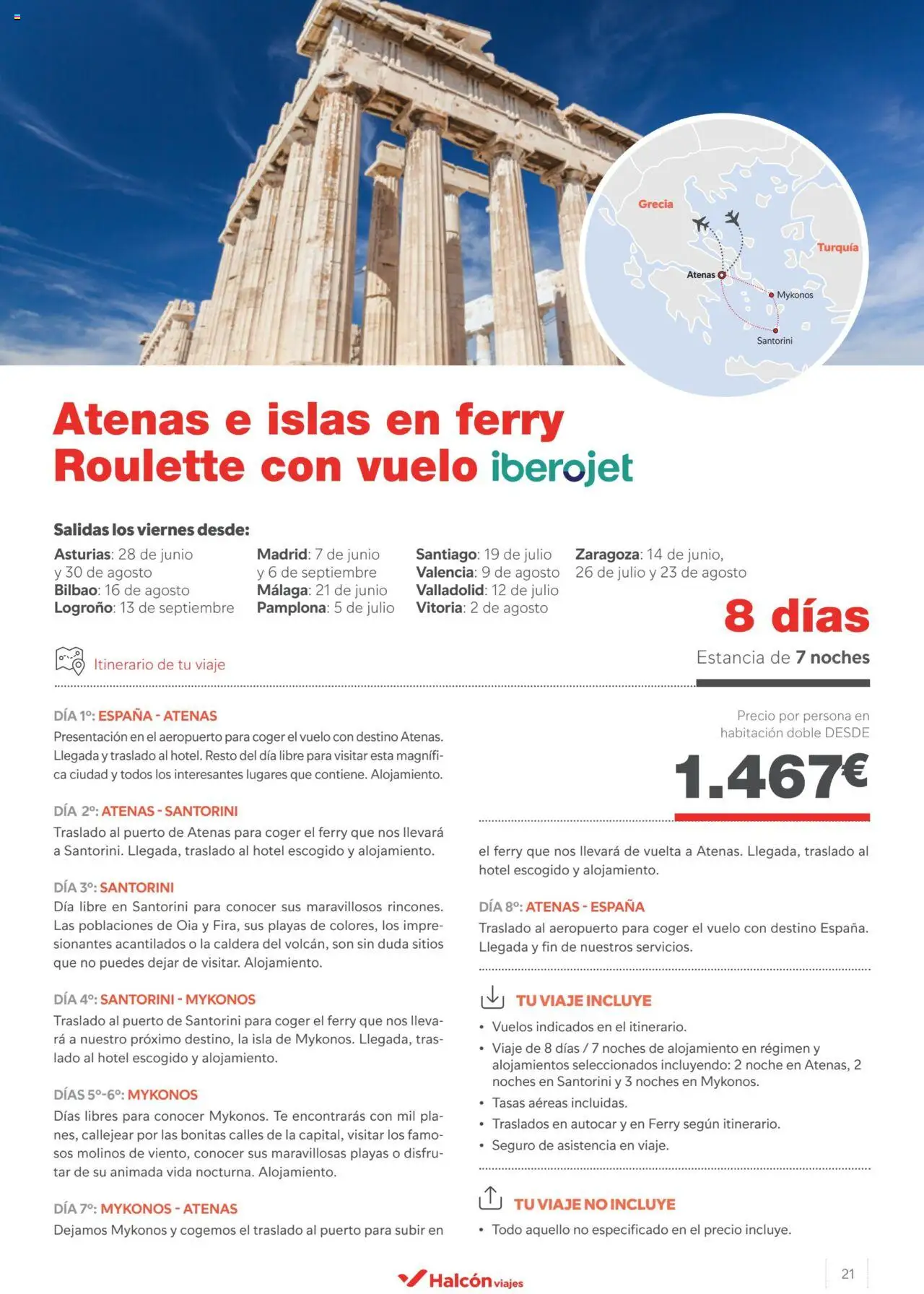 Halcón Viajes Grecia │ válido desde el 17.05.2024 | Página: 21 | Productos: Té