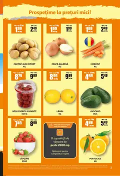 Ofertele ATAC valabile de la 05.03.2026 | Pagină: 3 | Produse: Ceapă galbenă, Pește, Morcovi, Cartofi