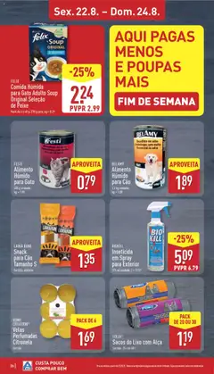 Aldi folheto │ válido de 18.08.2025 | Página: 26 | Produtos: Boné, Inseticida, Peixe, Velas