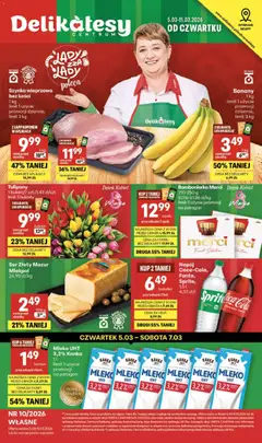 Pogląd oferty "Delikatesy Centrum gazetka - Sklepy Własne" - ważna od 05.03.2026