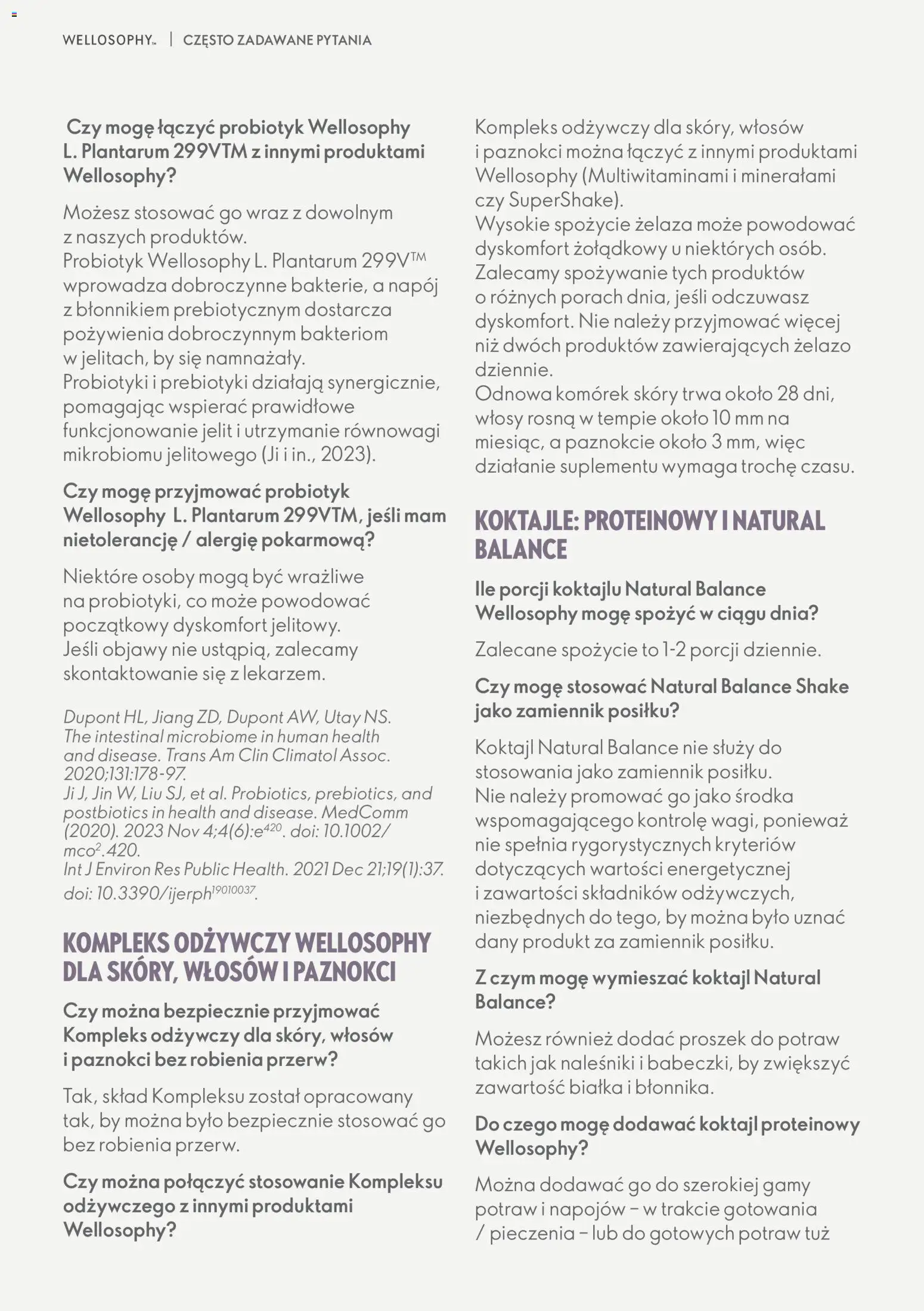 Oriflame Katalog - Przewodnik po produktach Wellosophy od 15.11.2023 | Strona: 58