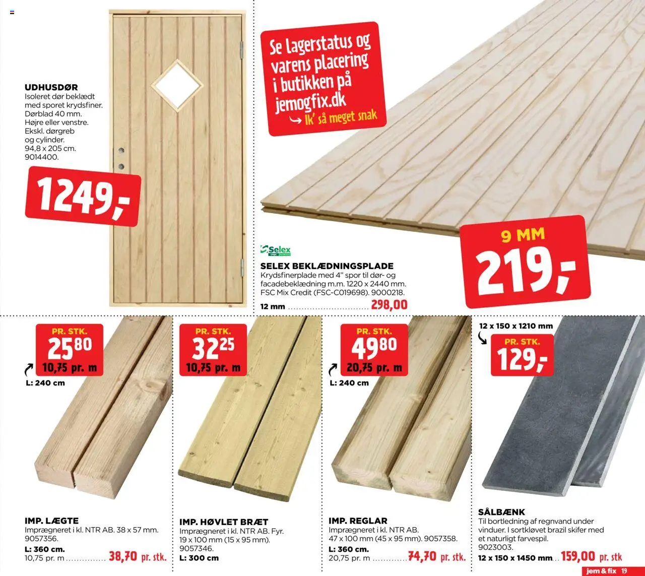 Jem & fix tilbudsavis – gyldig fra 19.10.2025 | Side: 19