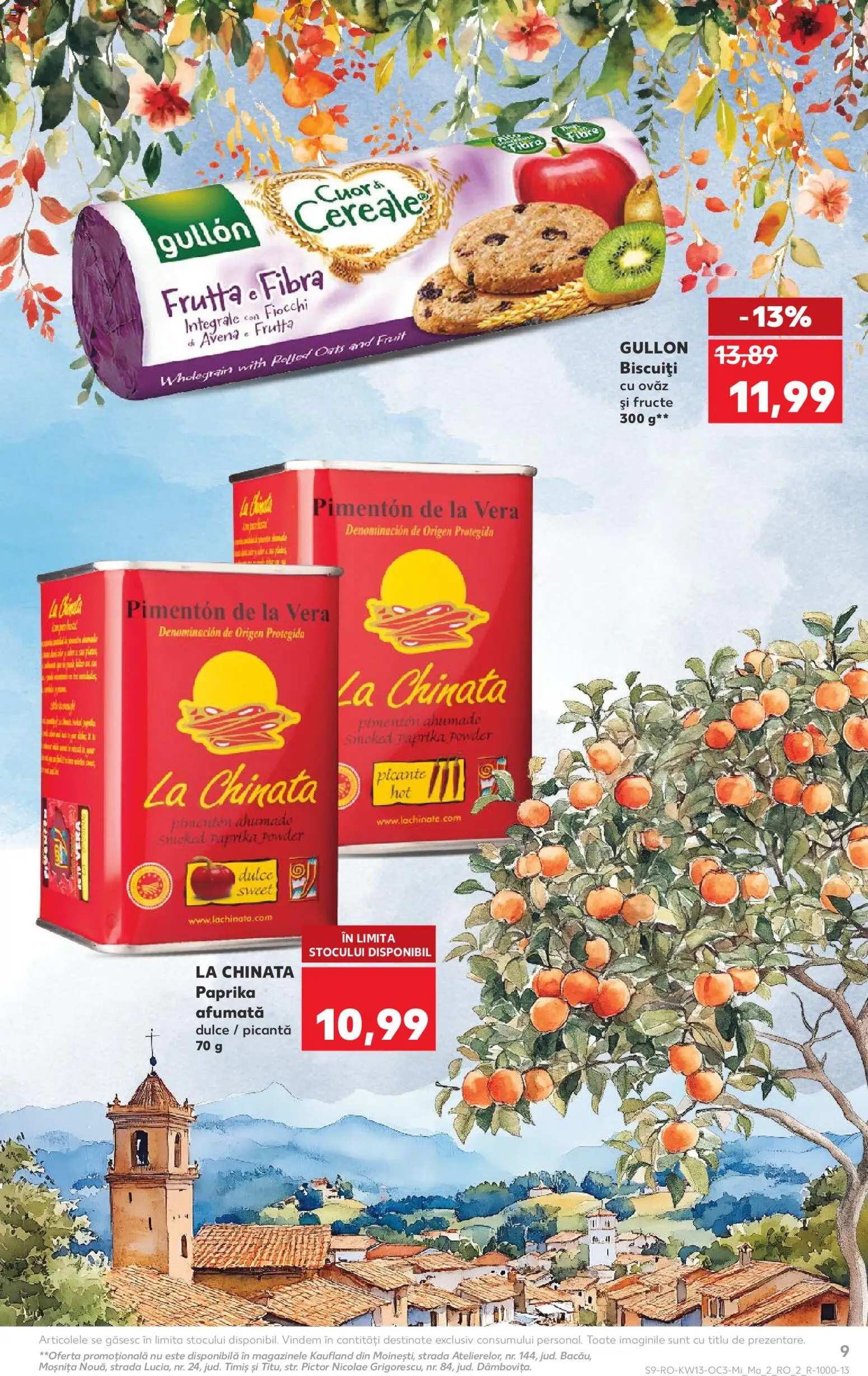 Noul catalog Kaufland – valabil de la 25.03.2026 | Pagină: 9 | Produse: Cereale, Biscuiți, Fructe
