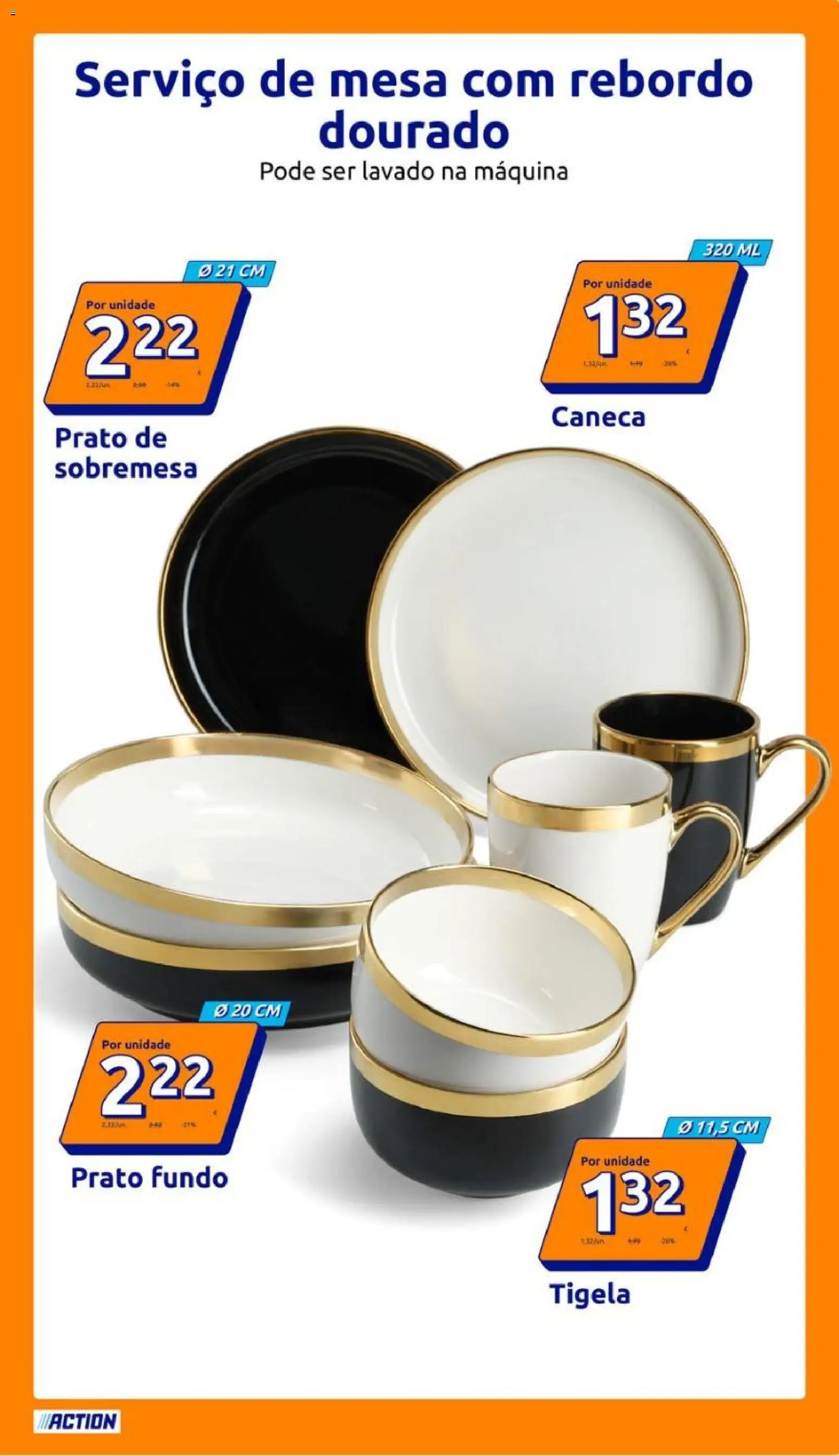 Action - Action PT week 47 2025 │ válido de 19.11.2025 | Página: 9 | Produtos: Tigela, Caneca, Mesa