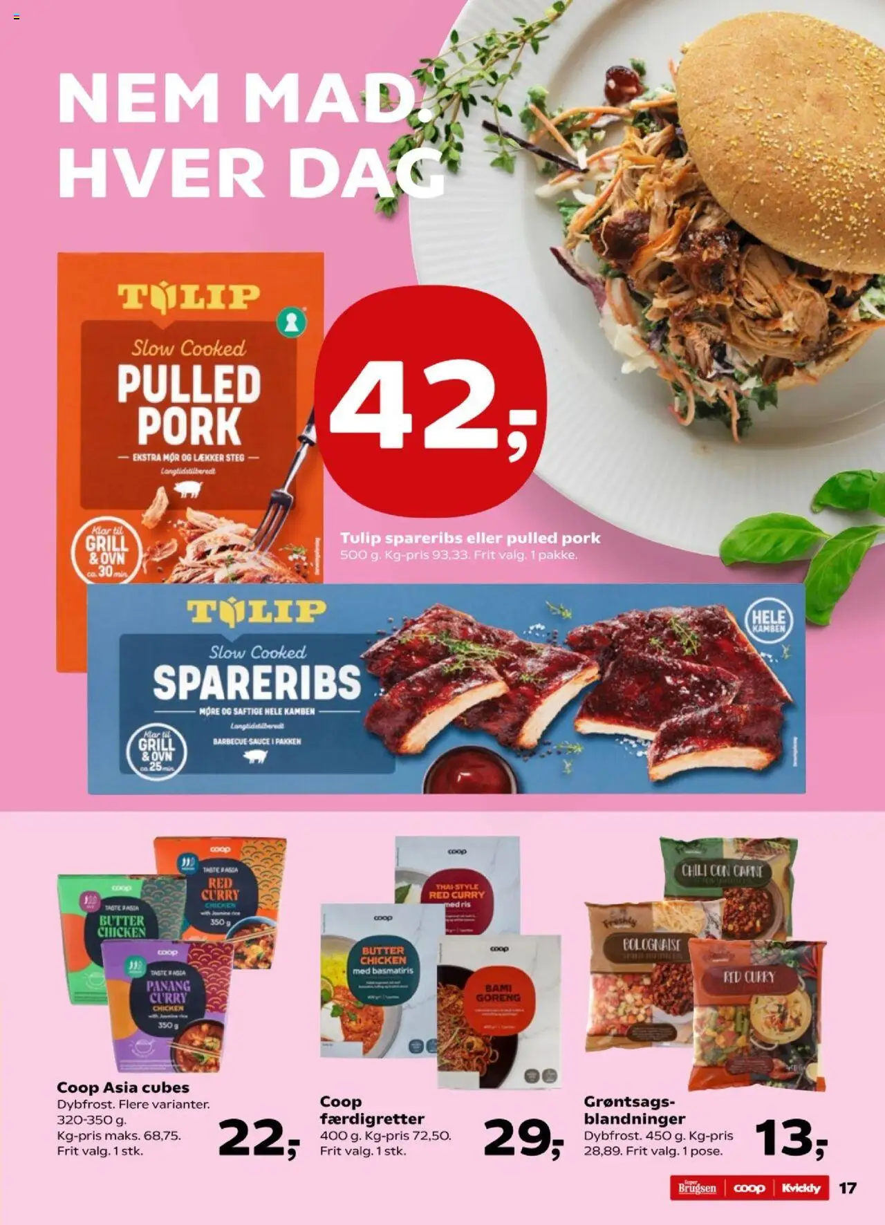 Kvickly Tilbudsavis gyldig fra 29.08.2025 | Side: 19 | Produkter: Ris, Spareribs, Ovn, Grill