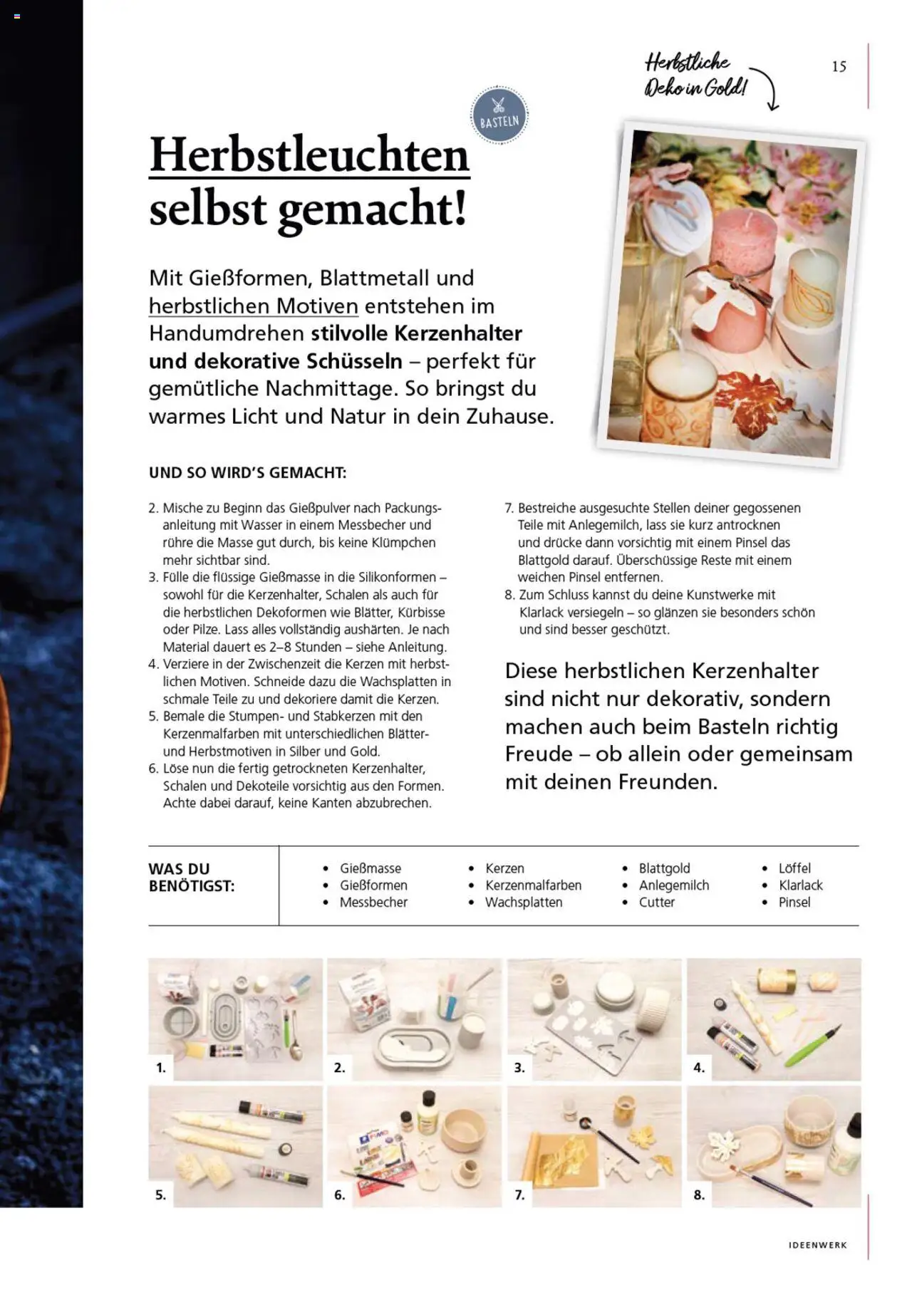 Pagro-Diskont Ideenwerk gültig ab 17.09.2025 | Seite: 15 | Produkte: Wasser, Cutter, Pinsel