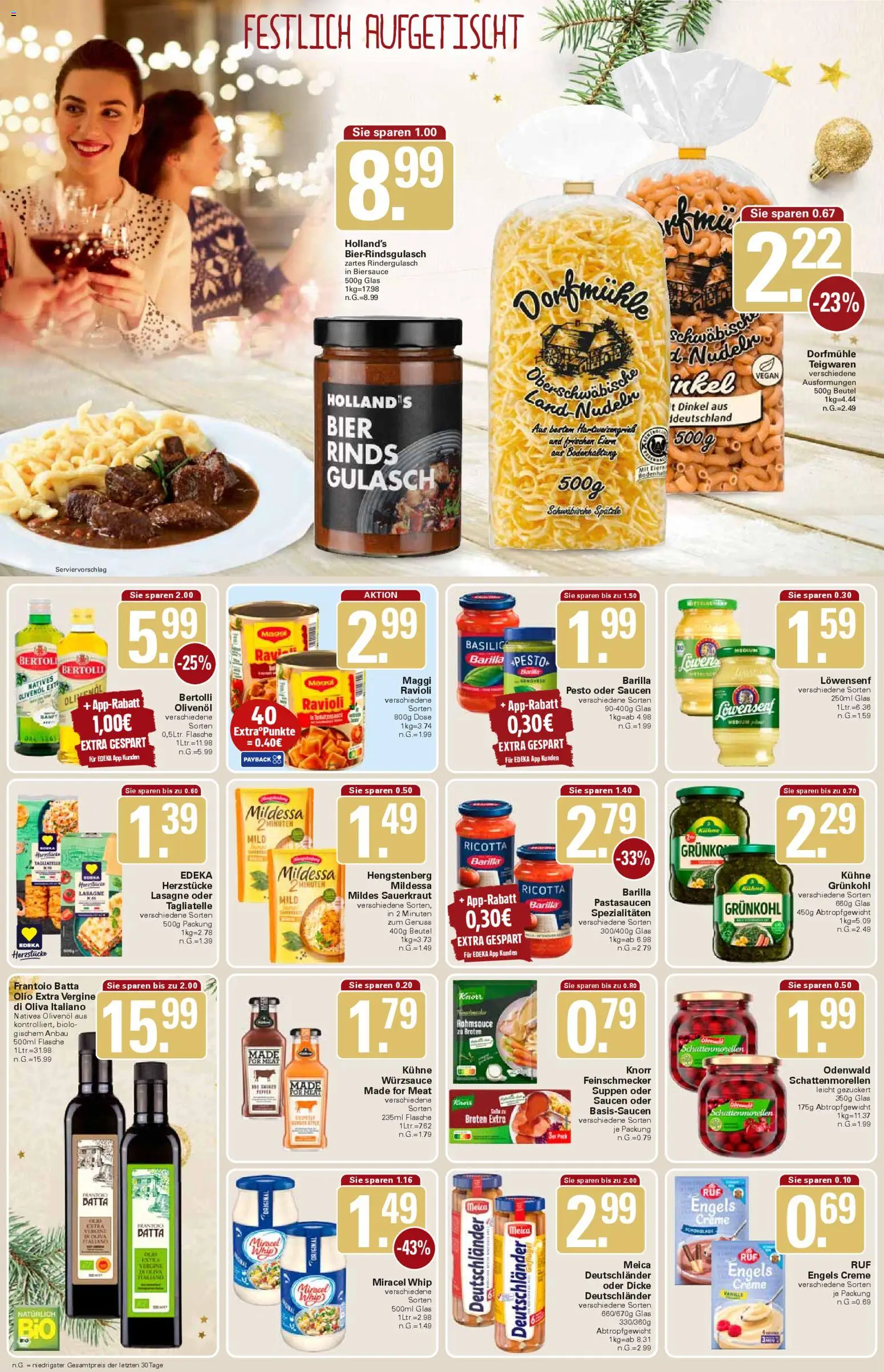 WEZ Prospekt – gültig ab 15.12.2025 | Seite: 10 | Produkte: Maggi, Miracel whip, Creme, Nudeln