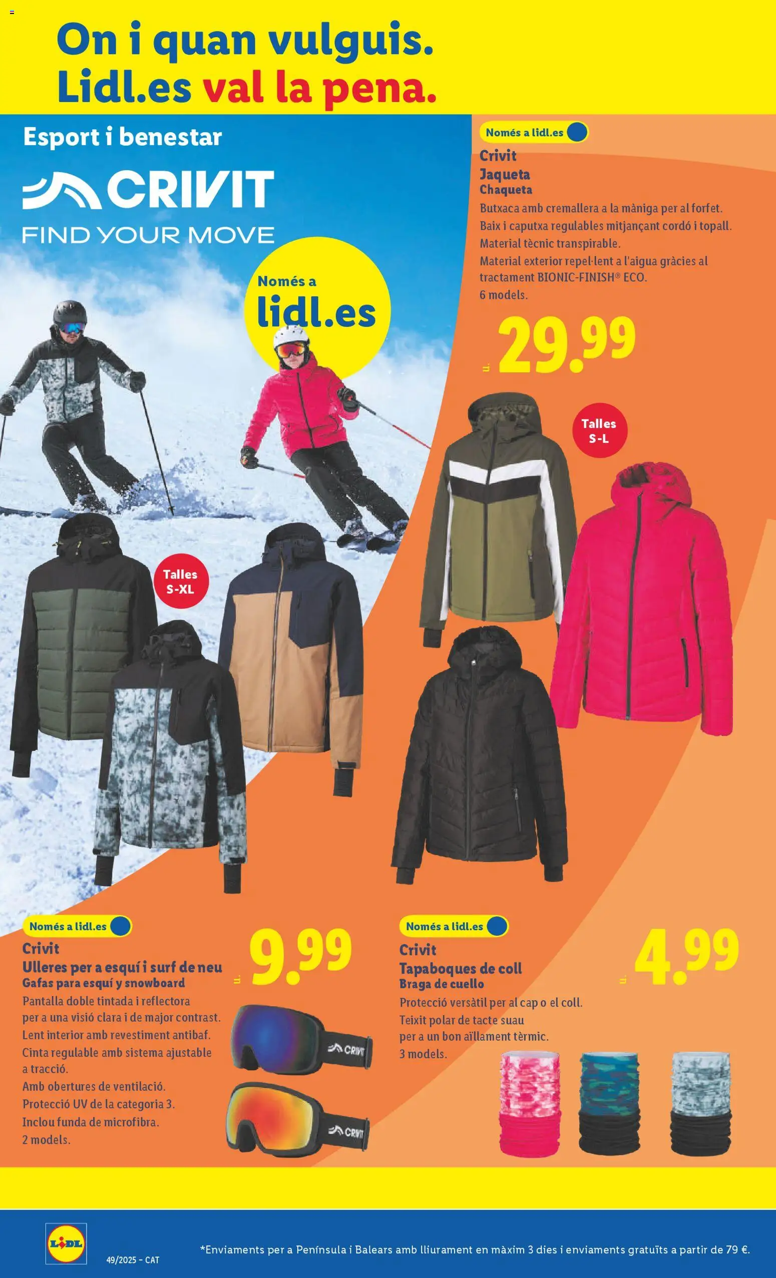 Lidl folleto de bazar │ válido desde el 01.12.2025 | Página: 26 | Productos: Chaqueta, Funda, Braga