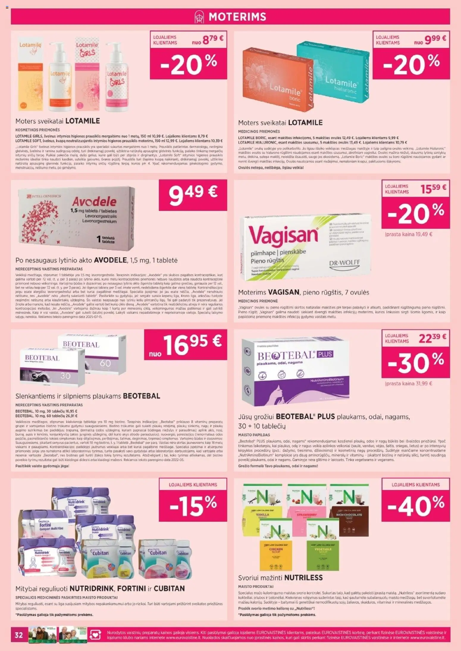 EUROVAISTINĖ akcijos nuo 31.03.2026 | Puslapis: 32 | Prekių: Prausiklis