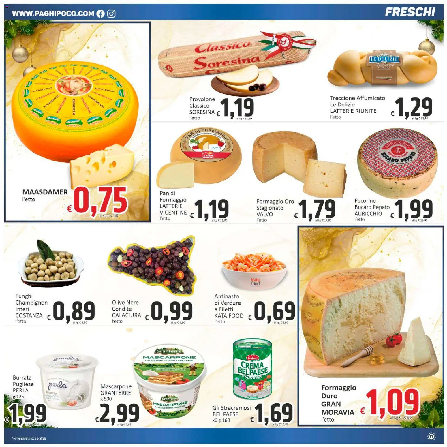 Volantino Paghi Poco del 02.12.2025 | Pagina: 11