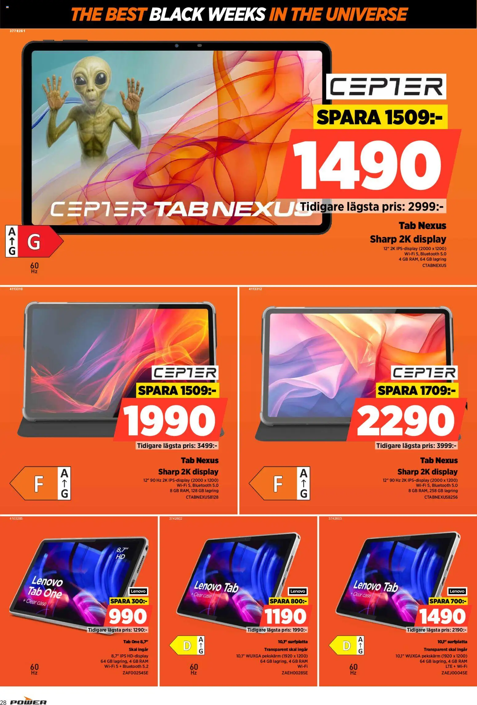 Power reklamblad aktuell från 17.11.2025 | Sida: 28 | Produkter: Wifi