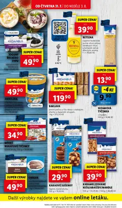 Lidl leták od 31.07.2025 | Strana: 16 | Produkty: Jogurt, Víno, Halva, Baklava