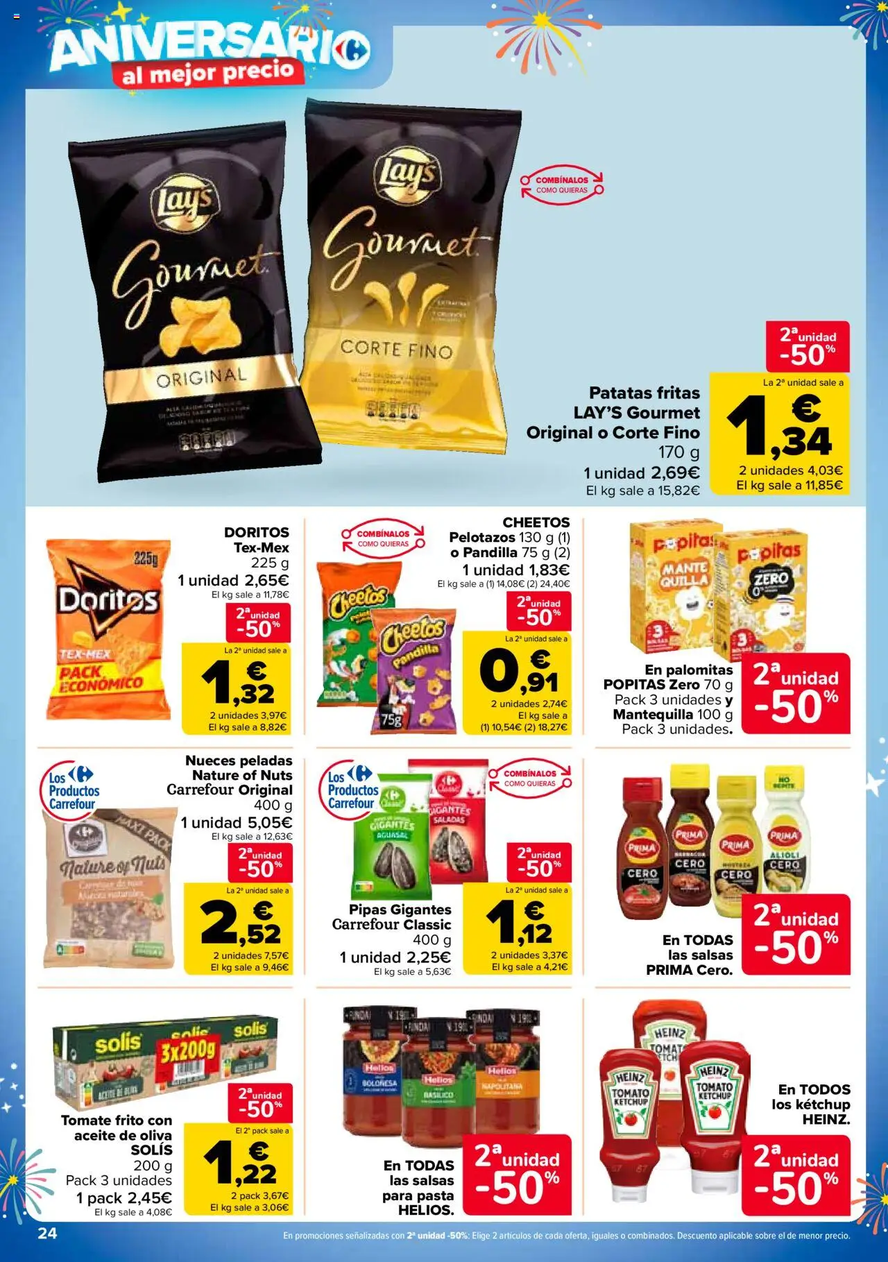 Carrefour folleto │ válido desde el 14.10.2025 | Página: 24 | Productos: Aceite, Pasta, Aceite de oliva, Συσκευή ροής