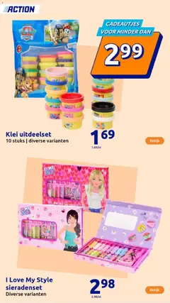 Action - Action Presents week 44 - Voorbeeld van een folder van Action, geldig van 29.10.2025 | Pagina: 131 | Producten: Klei