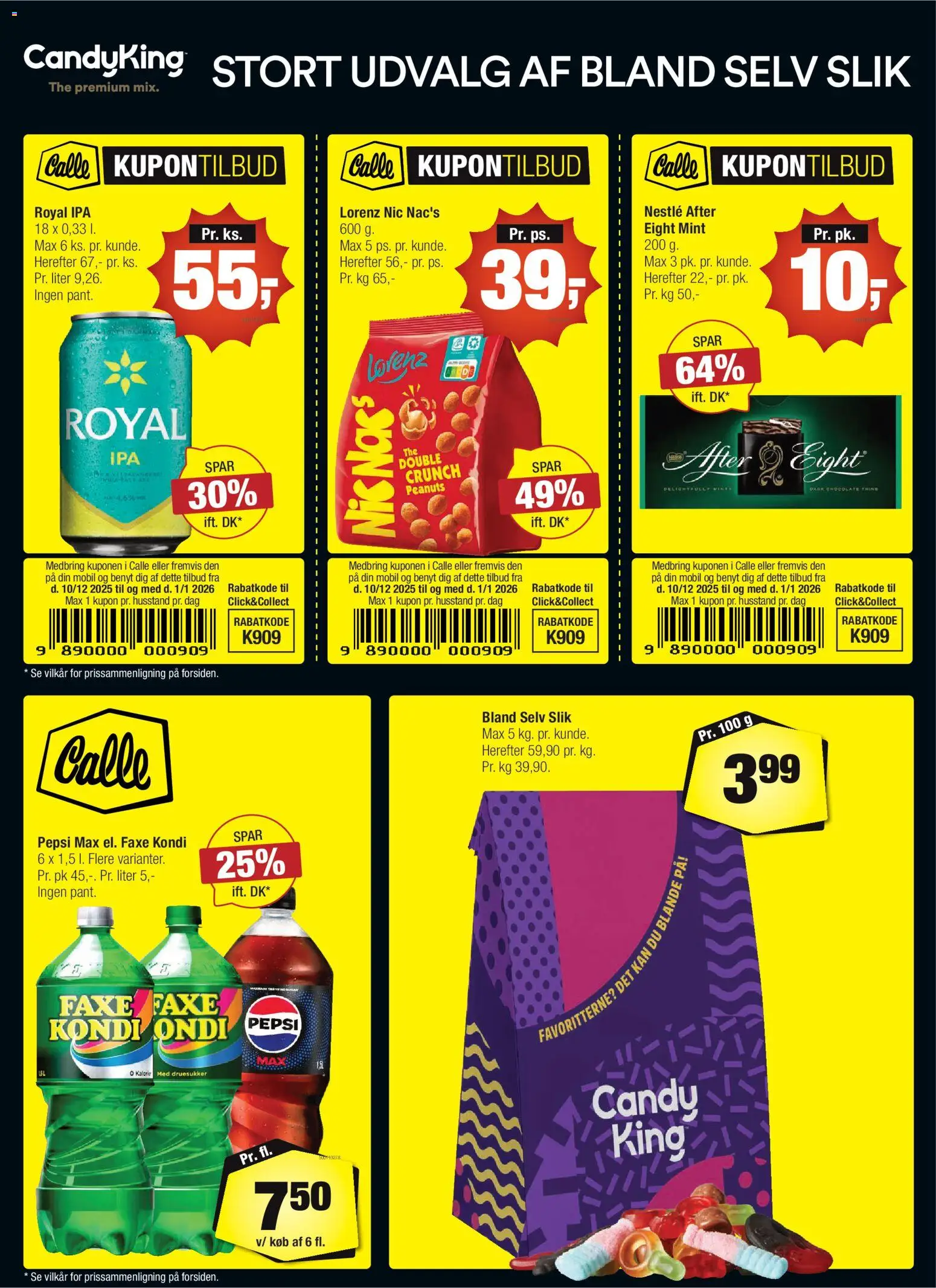 Calle tilbudsavis – gyldig fra 10.12.2025 | Side: 1