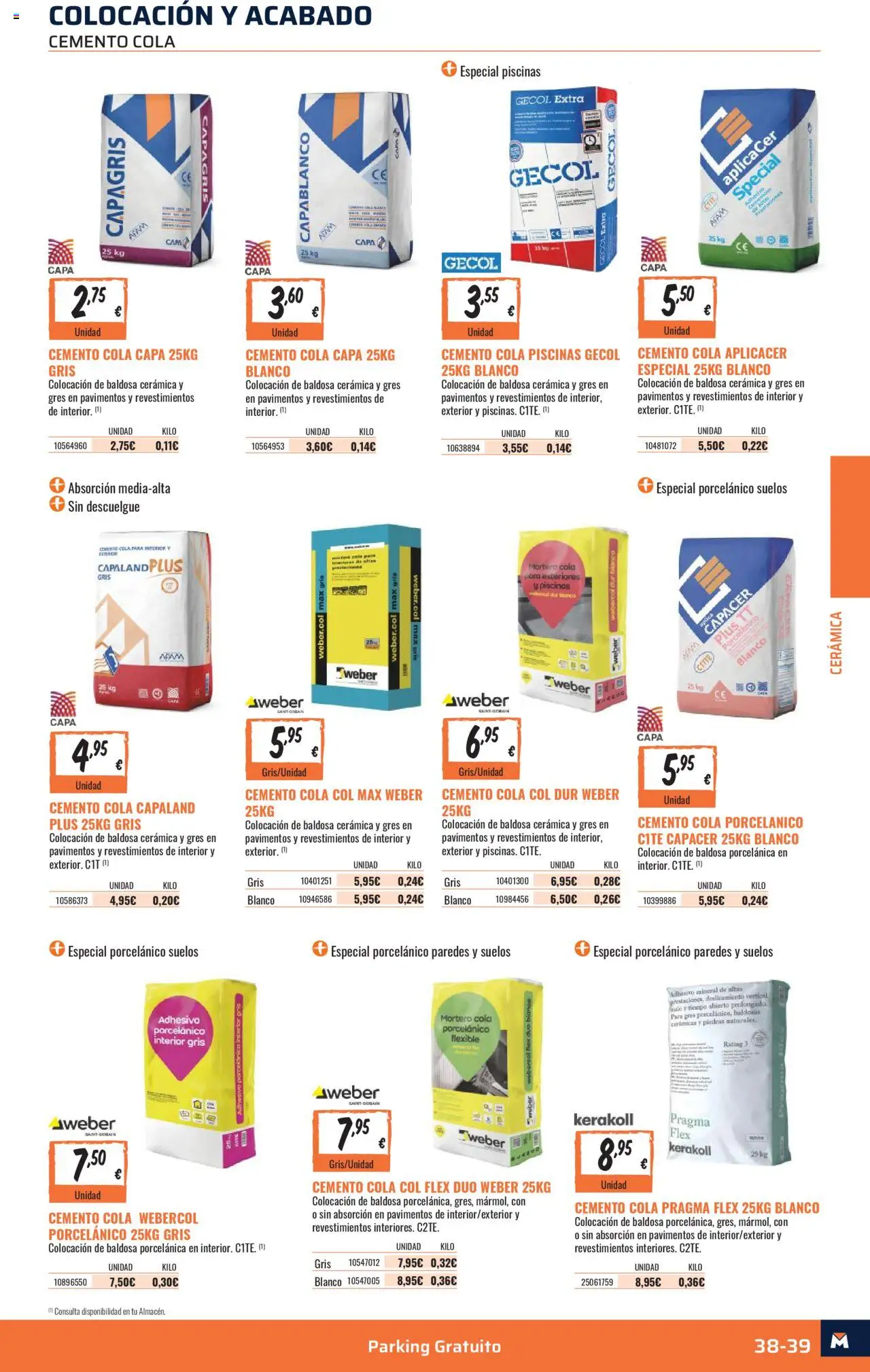 Obramat - Alicante  │ válido desde el 10.10.2025 | Página: 39 | Productos: Σφουγγαρίστρα