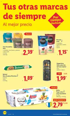 Casa Tarradellas Paté, 2 variedades: finas hierbas y pimienta o atún y pollo. 2 x 125 g │ válido desde el 15.09.2025 | Página: 30 | Productos: Yogur, Pizza, Paté, Τυρόπιτα