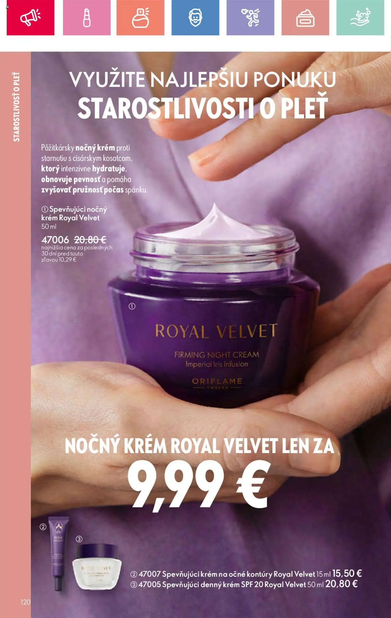 Katalóg Oriflame 9 2025 │ platný od 15.06.2025 | Strana: 120 | Produkty: Krém