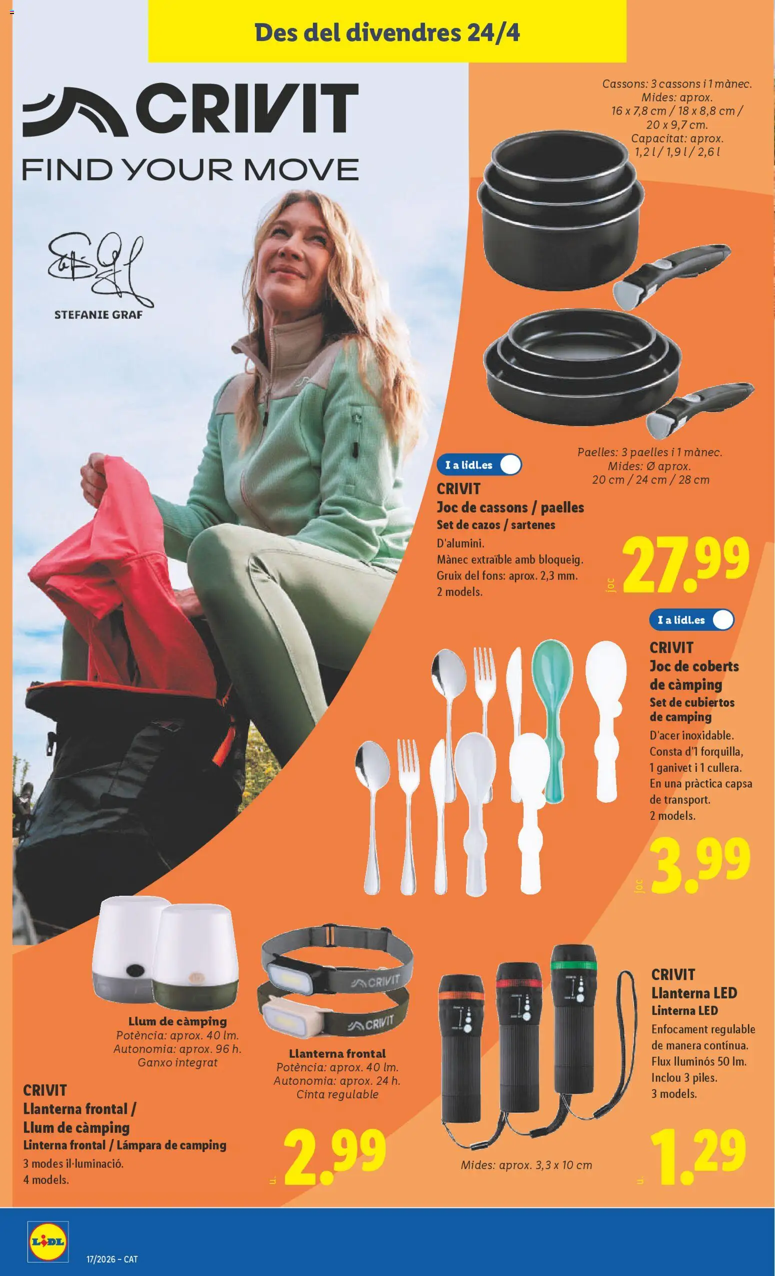 Lidl folleto de bazar │ válido desde el 20.04.2026 | Página: 24 | Productos: Lámpara