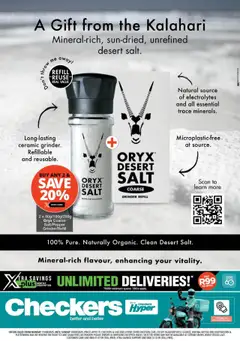 Preview of Checkers specials valid from 11.08.2025
