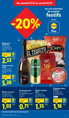 LIDL - Prévisualisation de Bière aromatisée tequila*, 6 x 33cl (1 L = 2,66 €) avec Lidl Plus au lieu de 6,58 € (1 L = 3,32 €) 5,9% Vol. valide à partir de 27.12.2025 | Page: 11