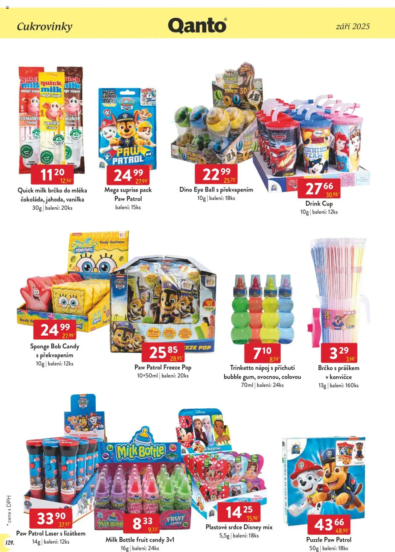 Astur & Qanto leták - Velkoobchod 09/2025 od 01.09.2025 | Strana: 124 | Produkty: Cookies, Puzzle, Pes, Brčko