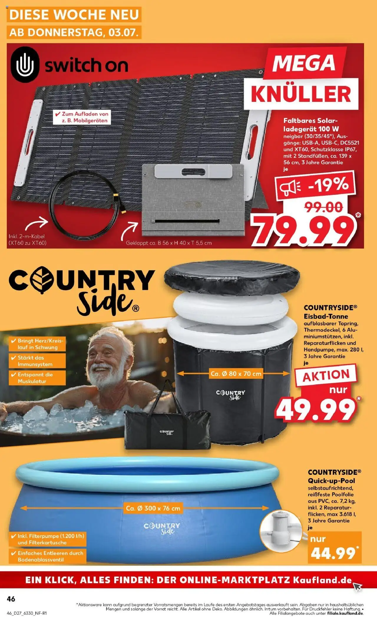 Kaufland prospekt Gütersloh	 - gültig ab dem 03.07.2025 | Seite: 46 | Produkte: Ladegerät