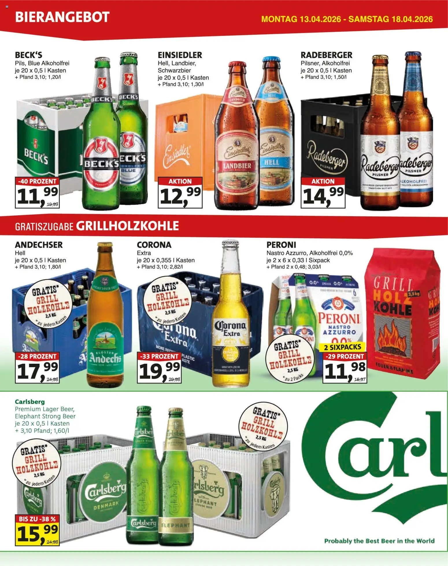 Lösch Depot Prospekt – gültig ab 13.04.2026 | Seite: 2 | Produkte: Grill, Carlsberg