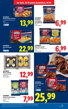 Ofertele Lidl valabile de la 13.10.2025 | Pagină: 23 | Produse: Bacon, Brânză, Jeleuri, Lămâie