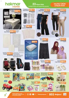 23.04.2026 tarihinden itibaren geçerli olan Hakmar Express kataloğu önizlemesi | Sayfa: 2