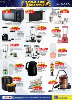 Preview of KM Trading - Value Buys - Al Safa & Safa Express Al Ain  valid from 15.01.2026 | Page: 8 | Products: Cornflakes, Bain de bouche, Spidskål, Videokamera