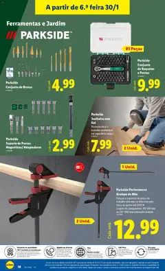 Pré-visualização Lidl Novidades válido de 26.01.2026 | Página: 16 | Produtos: Ferramentas, Joelheira