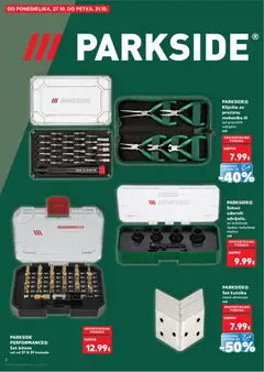 PARKSIDE PERFORMANCE® Set bitova set od 37 ili 39 komada, Set bitova set od 37 ili 39 komada - Pregled kataloga iz trgovine Kaufland, vrijedi od 29.10.2025 | Stranica: 2