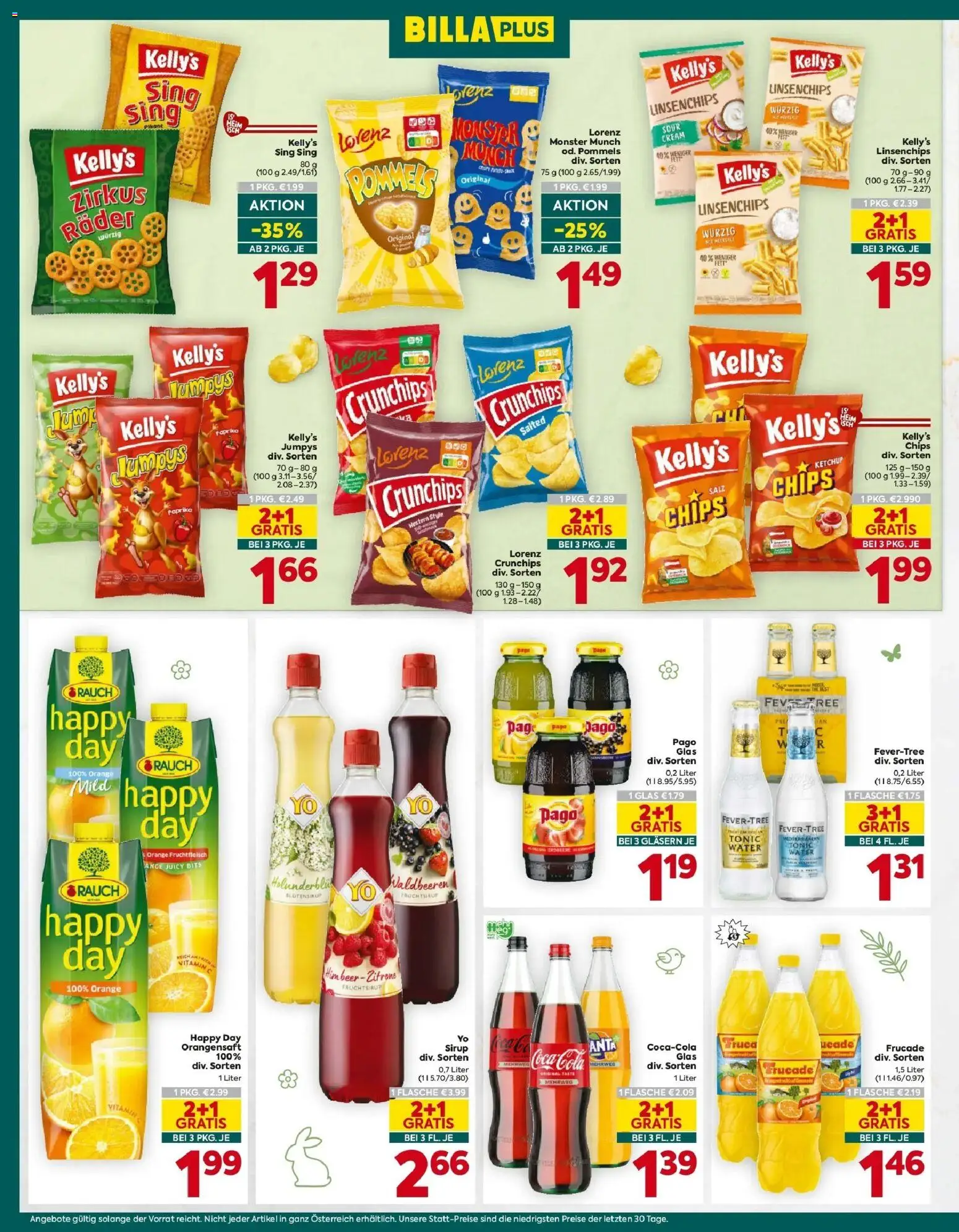 Billa Plus Flugblatt - Niederösterreich gültig ab 26.03.2026 | Seite: 18 | Produkte: Chips, Ketchup, Salz