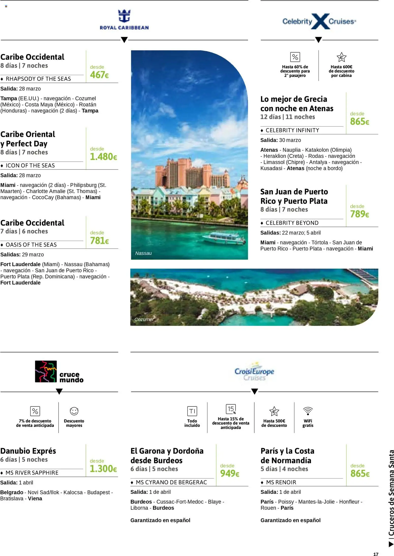 Viajes El Corte Inglés Semana del Crucero │ válido desde el 07.01.2026 | Página: 18 | Productos: Navegación