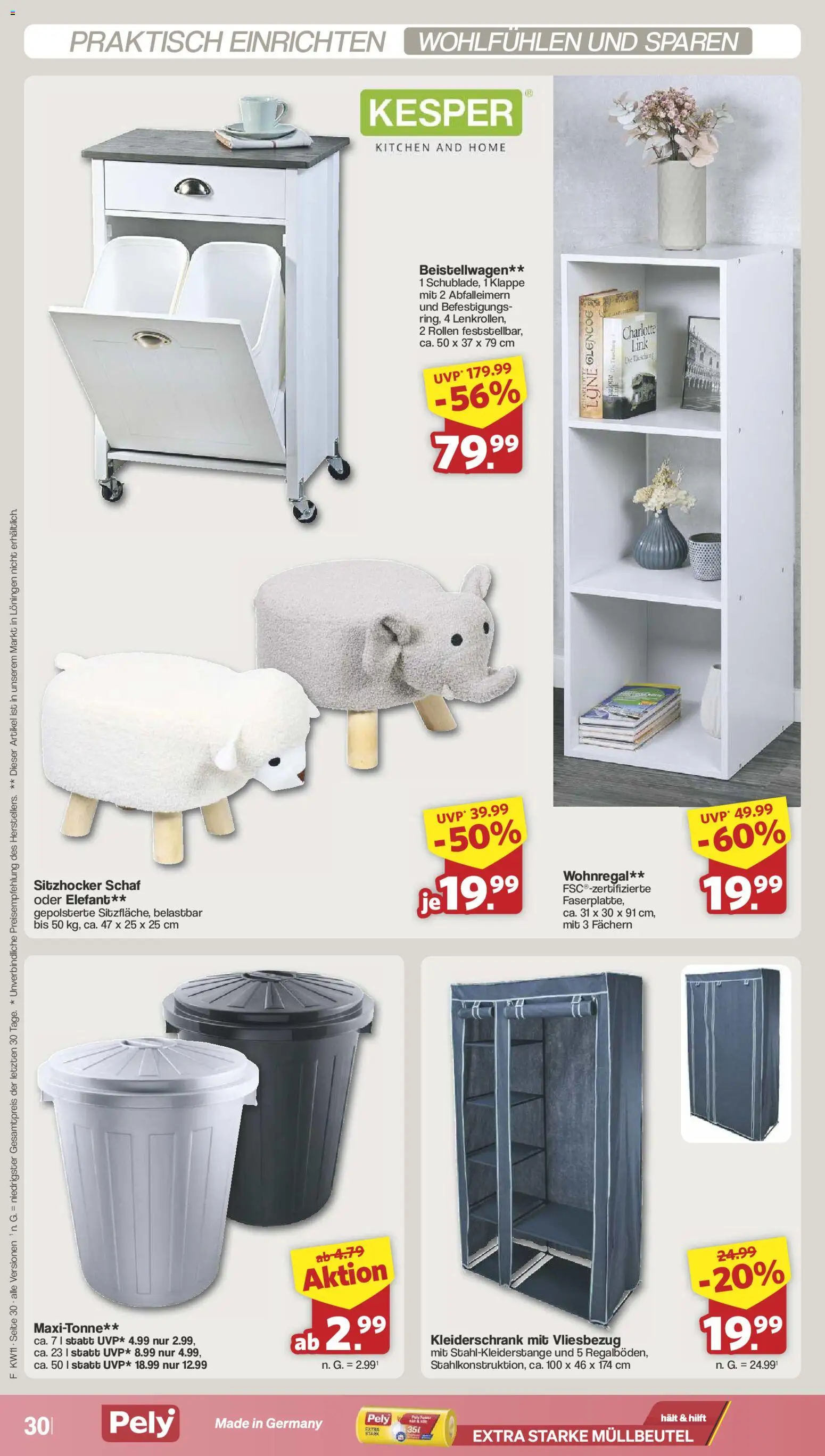 Famila Nordwest Prospekt 	 – gültig ab 09.03.2026 | Seite: 34 | Produkte: Kleiderschrank