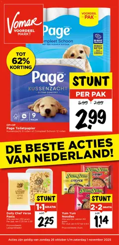 Vomar - Folder - Voorbeeld van een folder van Vomar, geldig van 26.10.2025
